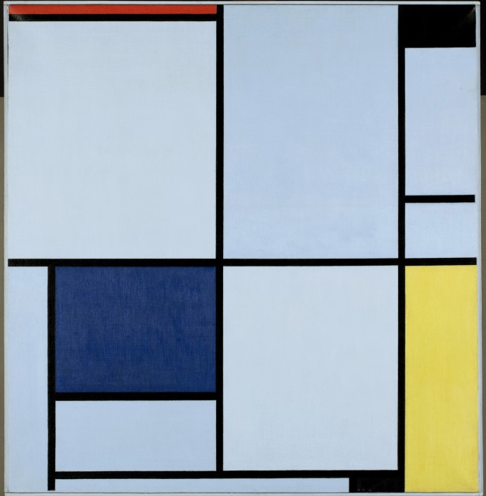 Gemeisterte Linien – Werke von Piet Mondrian im&nbsp;Gropiusbau