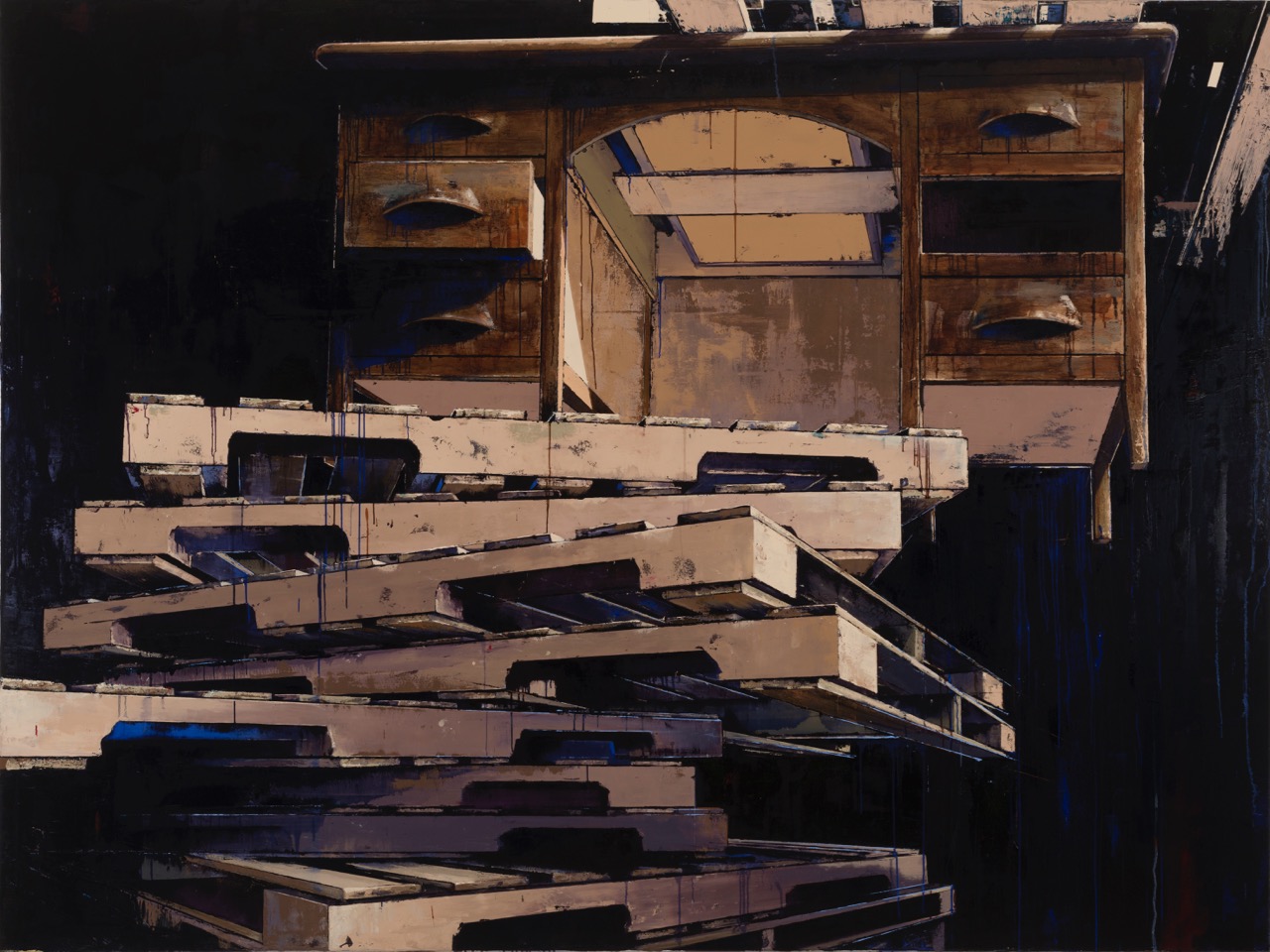 Katrin Heichel, 2012, Eitempera auf Leinwand, Privatsammlung (Foto: VG Bild-Kunst, Bonn 2016, Stefan Fischer)