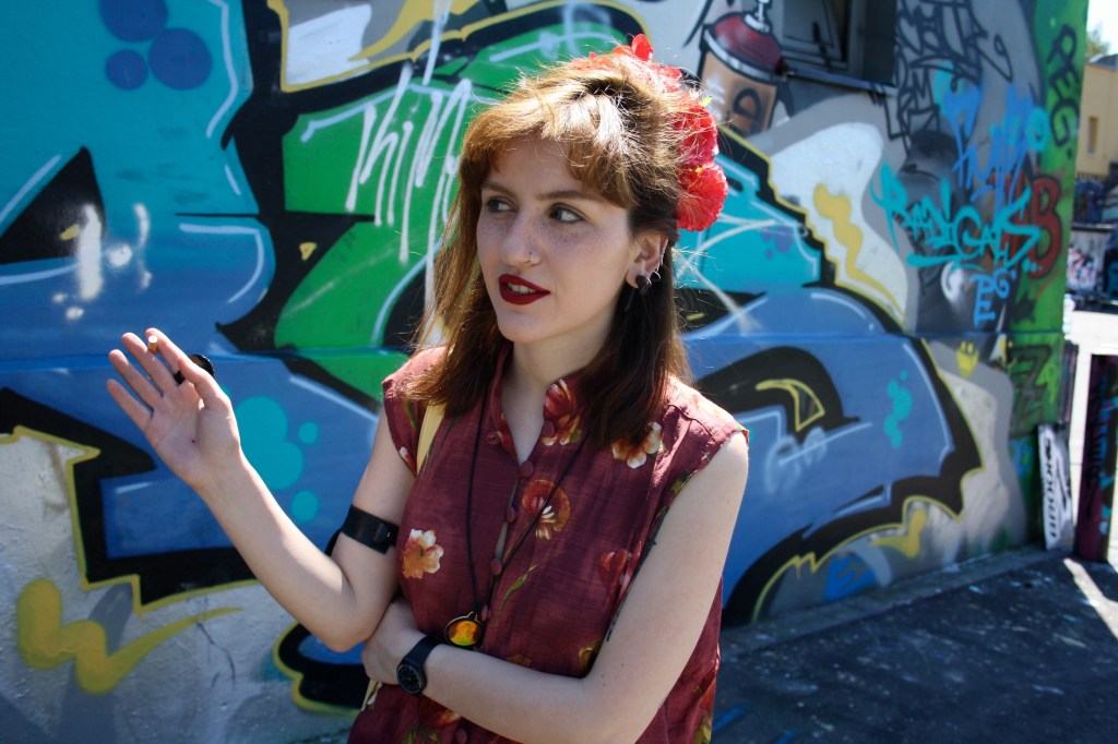 Theodora Kokhodze war 2014 und 2015 in Leipzig und konnte in der Pilotenkueche ihre Werke ausstellen. (Foto: ARTEFAKTE 2015)