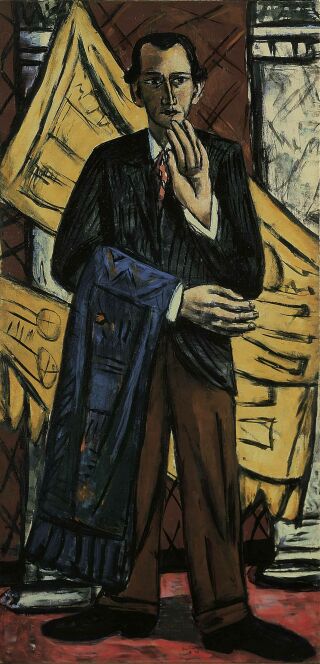 Max Beckmann, Bildnis eines Teppichhändlers, 1946, Museum der bildenden Künste Leipzig, © VG Bild-Kunst, Bonn 2012