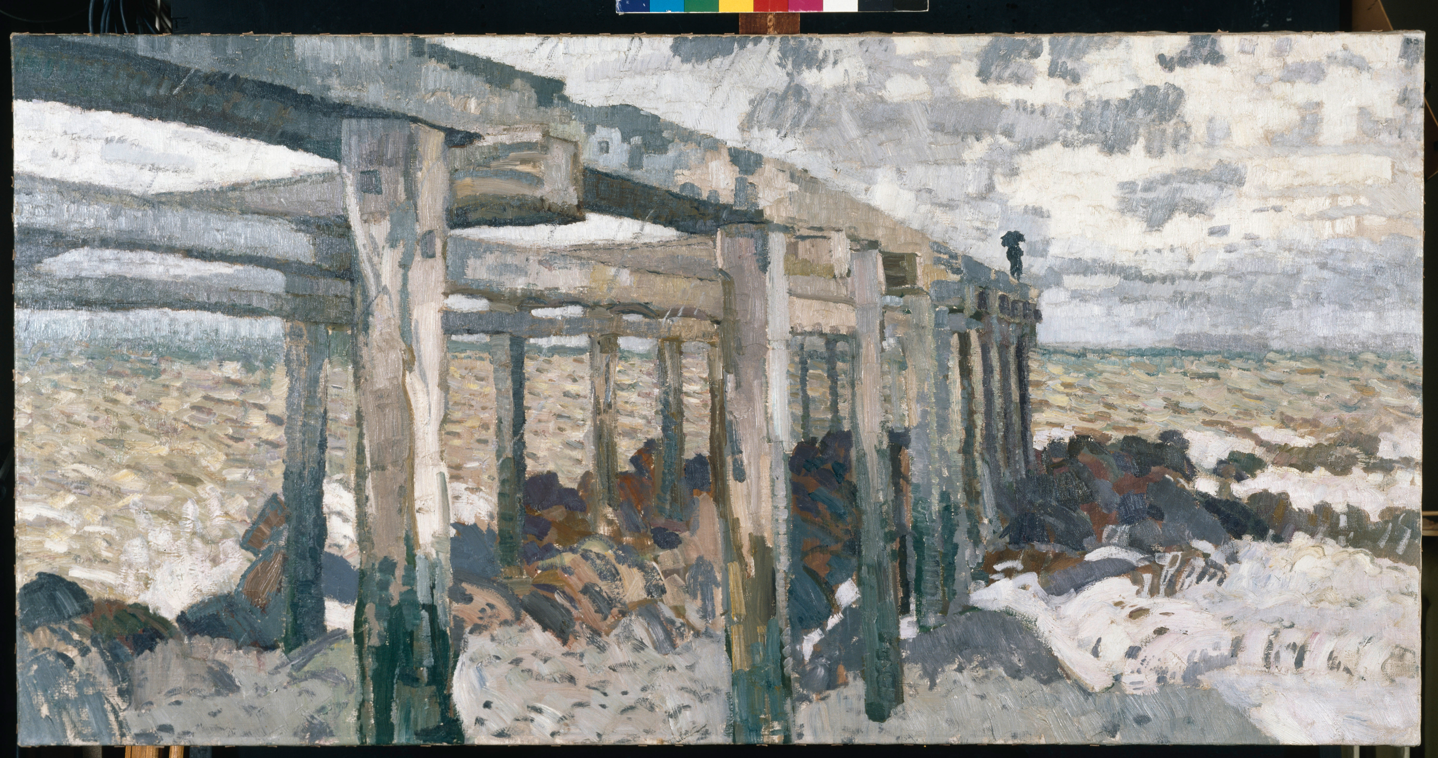 Max Beckmann Große Buhne, 1905 80,6 x 161 cm, Öl auf Leinwand © VG Bild-Kunst Bonn, 2016