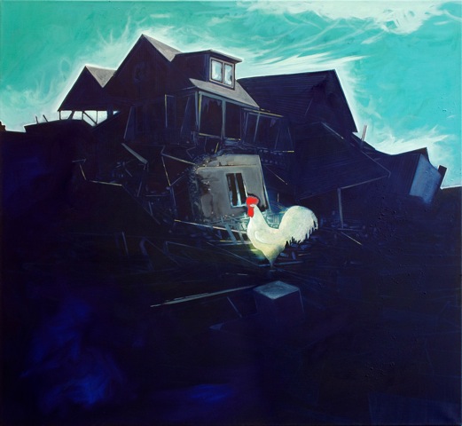 Thomas Geyer: Johnny, 120 x 130 cm, Ei-Tempera auf Leinwand, 2017 (Bild: Potemka-Presse)