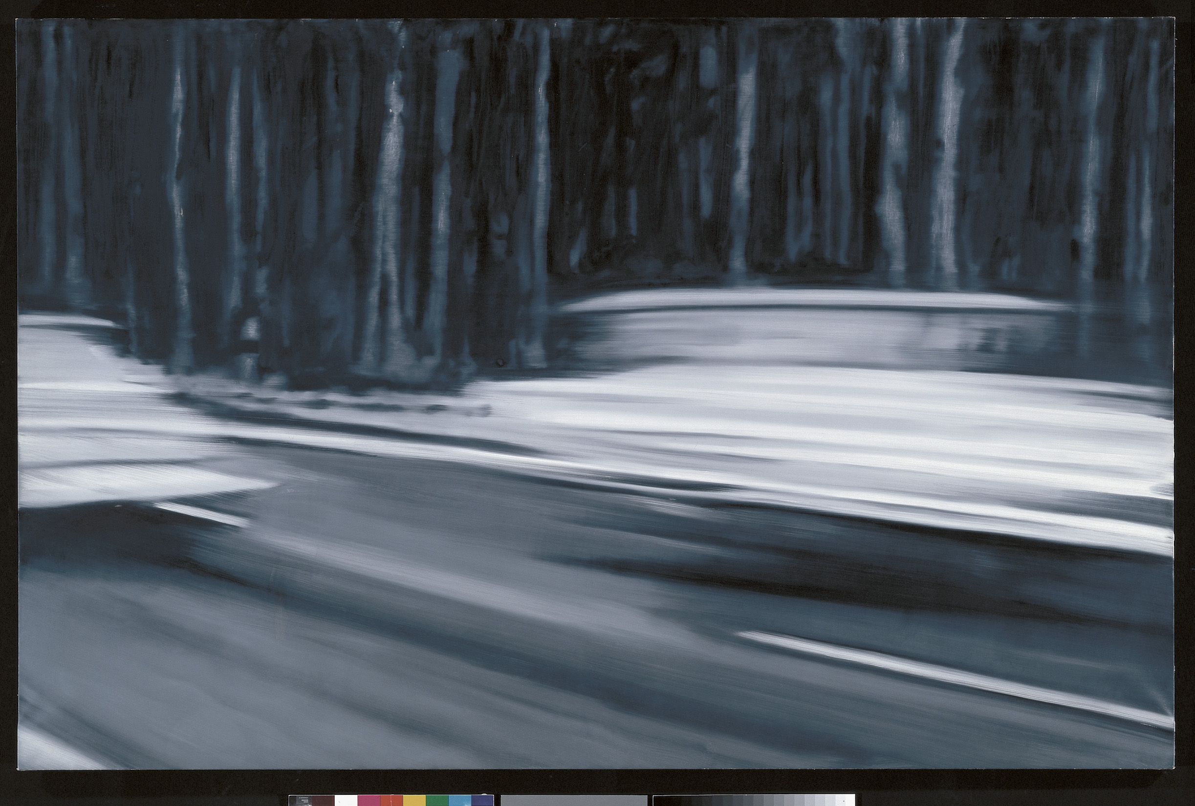 Gerhard Richter, Zwei Fiat, 1964_67, Öl auf Leinwand, 150 x 125 cm @Gerhard Richter, Kunstmuseum Bonn.