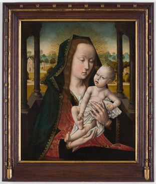 Madonna mit Kind, Dieric Bouts (um 1415–1475), Nachfolge Niederländisch, um 1500 Öl auf Eichenholz Leuven, M – Museum Leuven, Inv.-Nr. S/47/B © KIK-IRPA Brussels x064912.