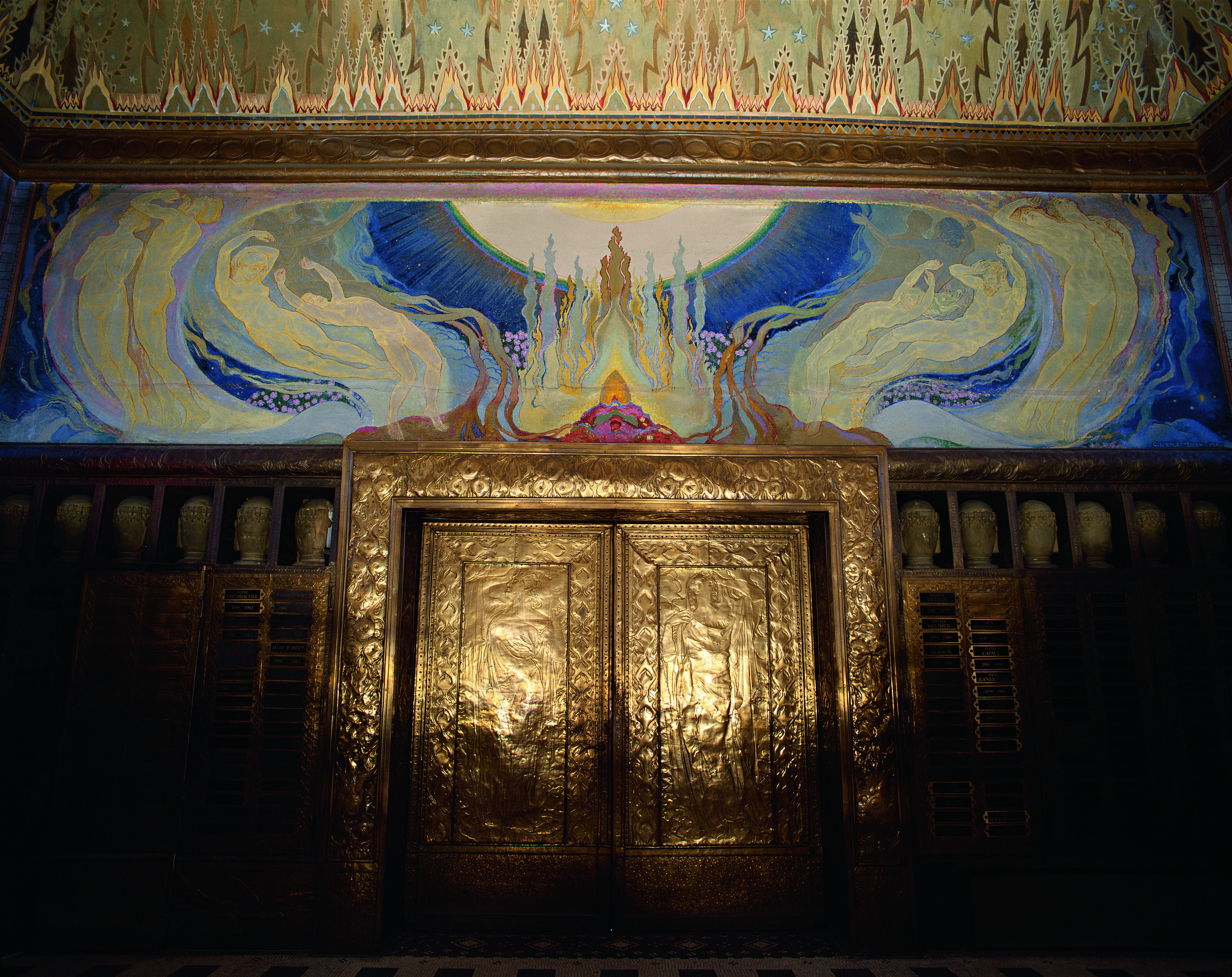 Henri Robert & Robert Belli Crematorium, La Chaux-de-Fonds Schweiz, 1908–09 (Copyright: © Keiichi Tahara / TASCHEN Presse 2017)