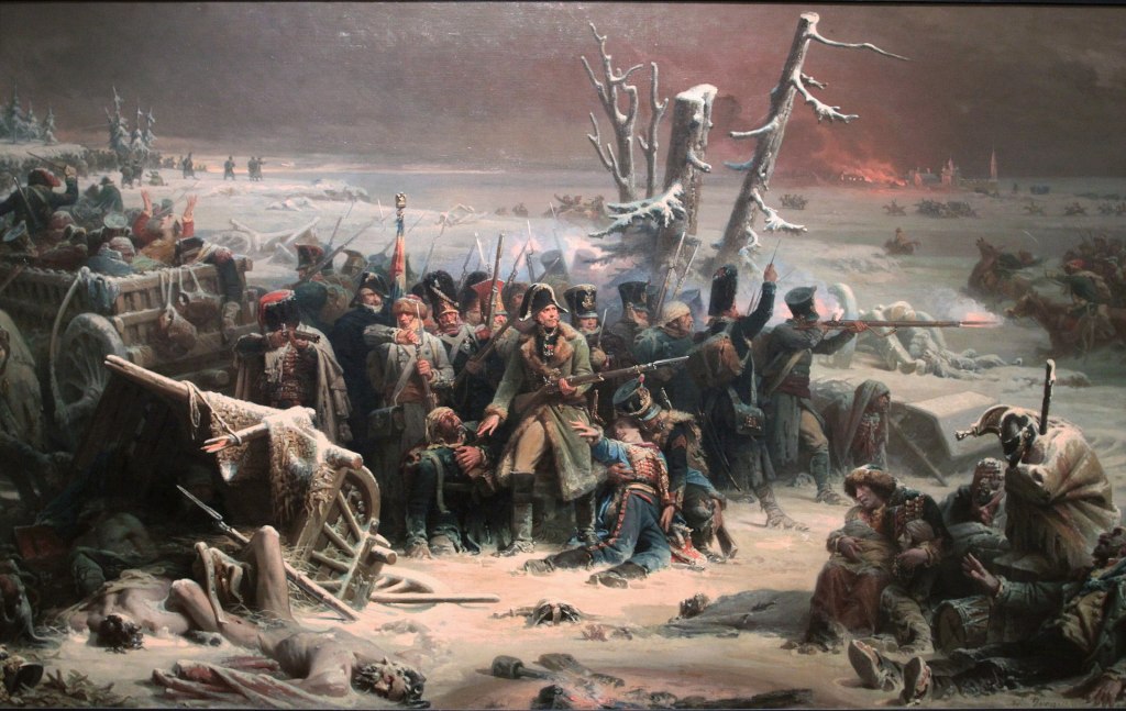 Adolphe Yvon (1817-1893) - Marshall Ney im Rückzug in Russland 1812, Öl auf Leinwand, Manchester Art Gallery.