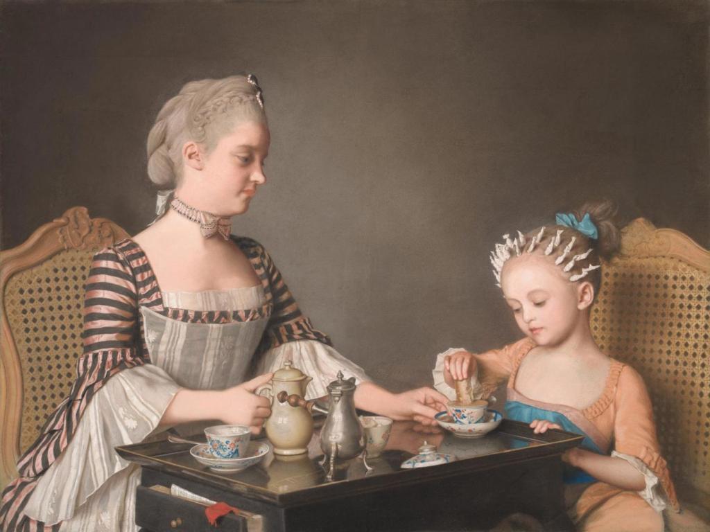 Jean-Etienne Liotard, 'The Lavergne Family Breakfast', 1754, National Gallery London.