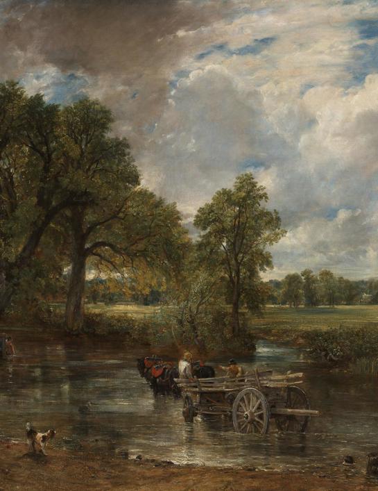 Ikonisches Bild der Romantik – Der Heuwagen von John&nbsp;Constable